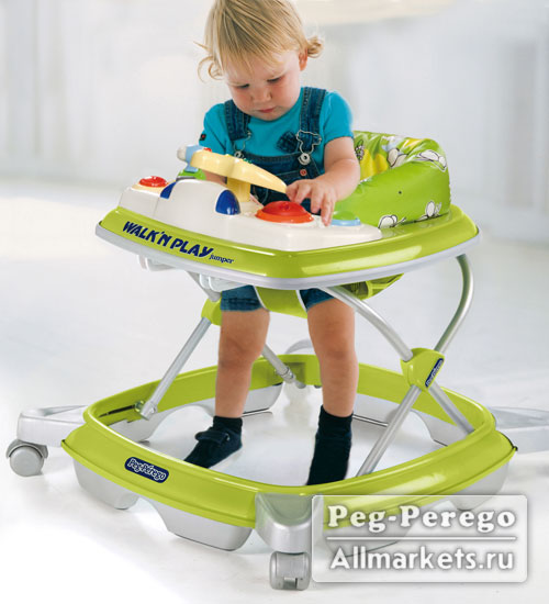 Ходунки Peg-Perego Walk`n Play Jumper Orsi Verde