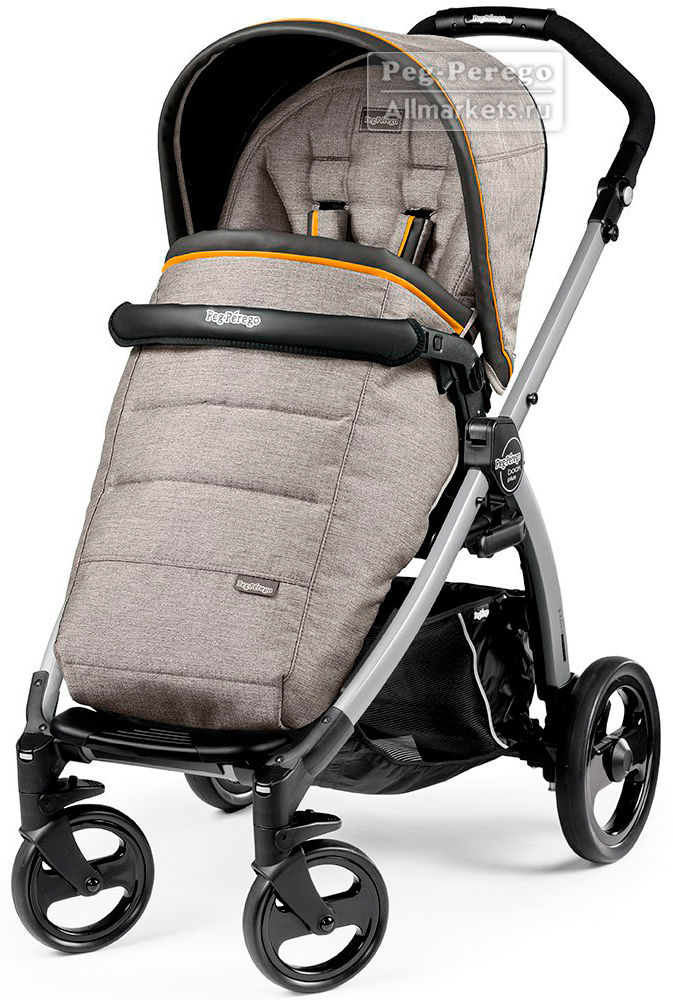   PEG PEREGO BOOK PLUS POP-UP COMPLETO LUXE GREY