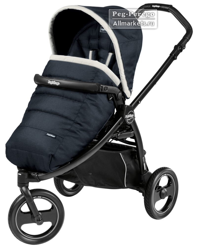 ПРОГУЛОЧНАЯ КОЛЯСКА PEG PEREGO BOOK SCOUT POP-UP LUXE BLUE