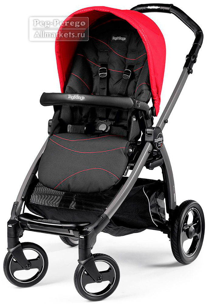   PEG PEREGO BOOK PLUS POP-UP SPORTIVO BLOOM RED